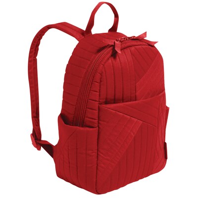 Vera Bradley Small Backpack Cardinal Red