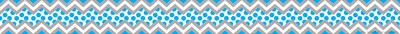 Barker Creek Double-Sided Border, 35 x 3, Gray & Blue Chevron, 12/Pack (LL901)