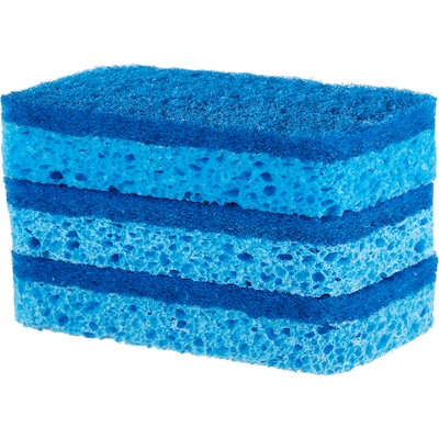 S.O.S All Surface Scrubber Sponge, 3 Sponges/Pack, 8 Packs/Case (91028)