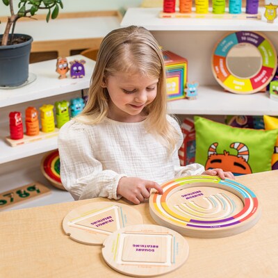 Open the Joy Calming Breathing Boards, Multicolored, 4/Set (OTJBREATHBORD)