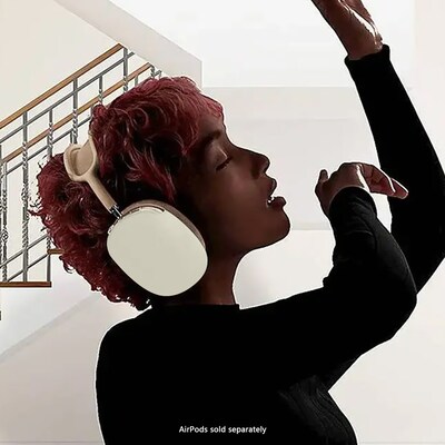 SaharaCase Liquid Silicone Cover Case for AirPods Max, Beige (HP00180)