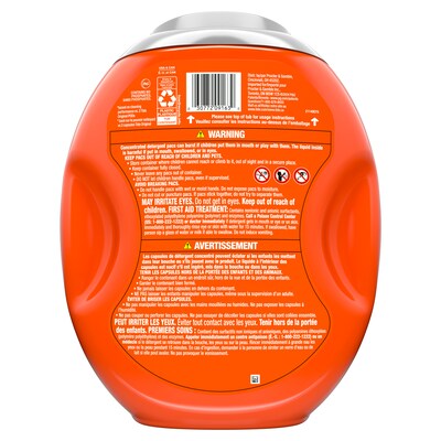 Tide PODS Free & Gentle HE Laundry Detergent Capsules, Coldwater Clean Scent, 66 oz., 76 Capsules/Pack (09488)