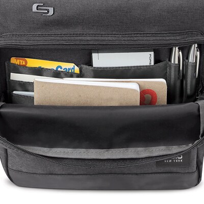 Solo New York Duane Briefcase Backpack, Gray (UBN310-10U2)