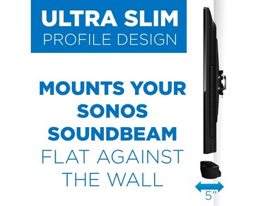 Mount-It! Sonos Beam Wall Mounting Shelf, 11 lbs. (MI-SB45)