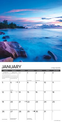 2025 Willow Creek Ah,The Beach! 12" x 12" Monthly Wall Calendar (41246)
