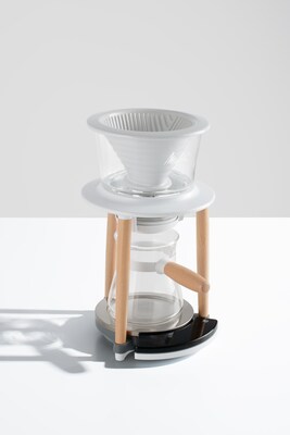 Melitta Senz V Smart 2-Cups Pourover Coffee Maker, White (MSP002WULWH0)