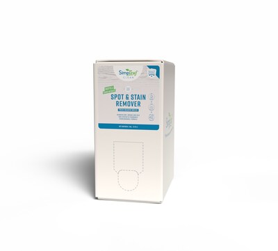 Simpleaf Clean Carpet Spot and Stain Remover with Easy Refill Bottle, Fresh Meadow Breeze, 1 Gallon (S-SRBIB01-1GFMB)