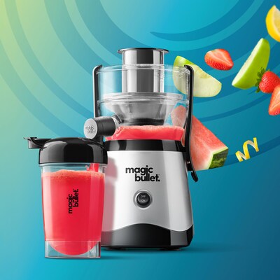 Magic Bullet Mini Juicer, Silver (MBJ50100)