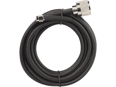 Weboost 10 RG58 Low-Loss Foam Coax Cable, N-Male to SMA Male, Black (955812)