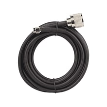 Weboost 10 RG58 Low-Loss Foam Coax Cable, N-Male to SMA Male, Black (955812)