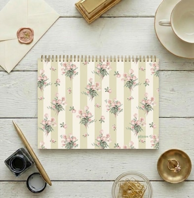Blue Sky Sincerely Jules 12" x 9" Undated Planner, Sage (164255)