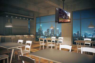 Mount-It! Adjustable Heavy Duty Dual TV Ceiling Mount For 32" - 77" Screens (MI-510)