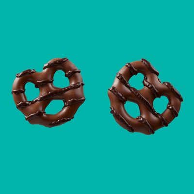 HERSHEY'S Dipped Pretzels, 8.5 oz, 6/Pack (246-00279)
