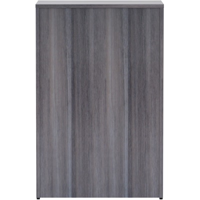 Lorell Essentials 4-Drawer Lateral File Cabinet, Letter/Legal Size, Lockable, 54.8"H x 35.5"W x 22"D, Weathered Charcoal