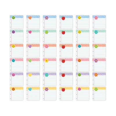 Teacher Created Resources Cool for School Mini Accents, 36/Pack, 6 Packs/Bundle (TCR9308-3)