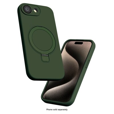 SaharaCase Venture Series Silicone Phone Case for iPhone 16e, Shock Absorbing, Cactus Green (CP00811)