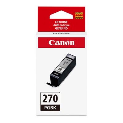 Canon 270 Pigment Black Standard Yield Ink Cartridge (0373C001)