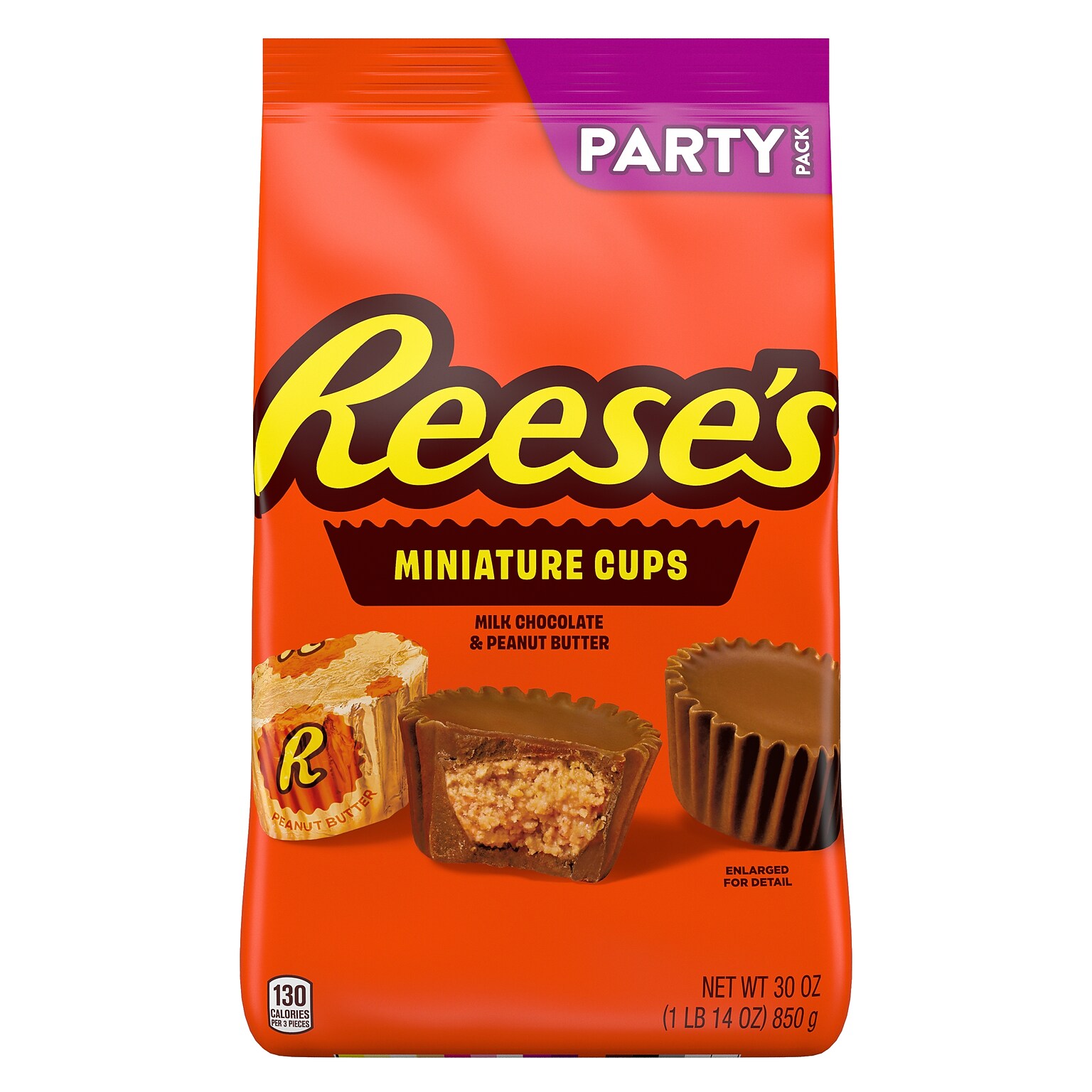Reeses Miniatures Peanut Butter Milk Chocolate Cup, 30 oz. (246-00412)