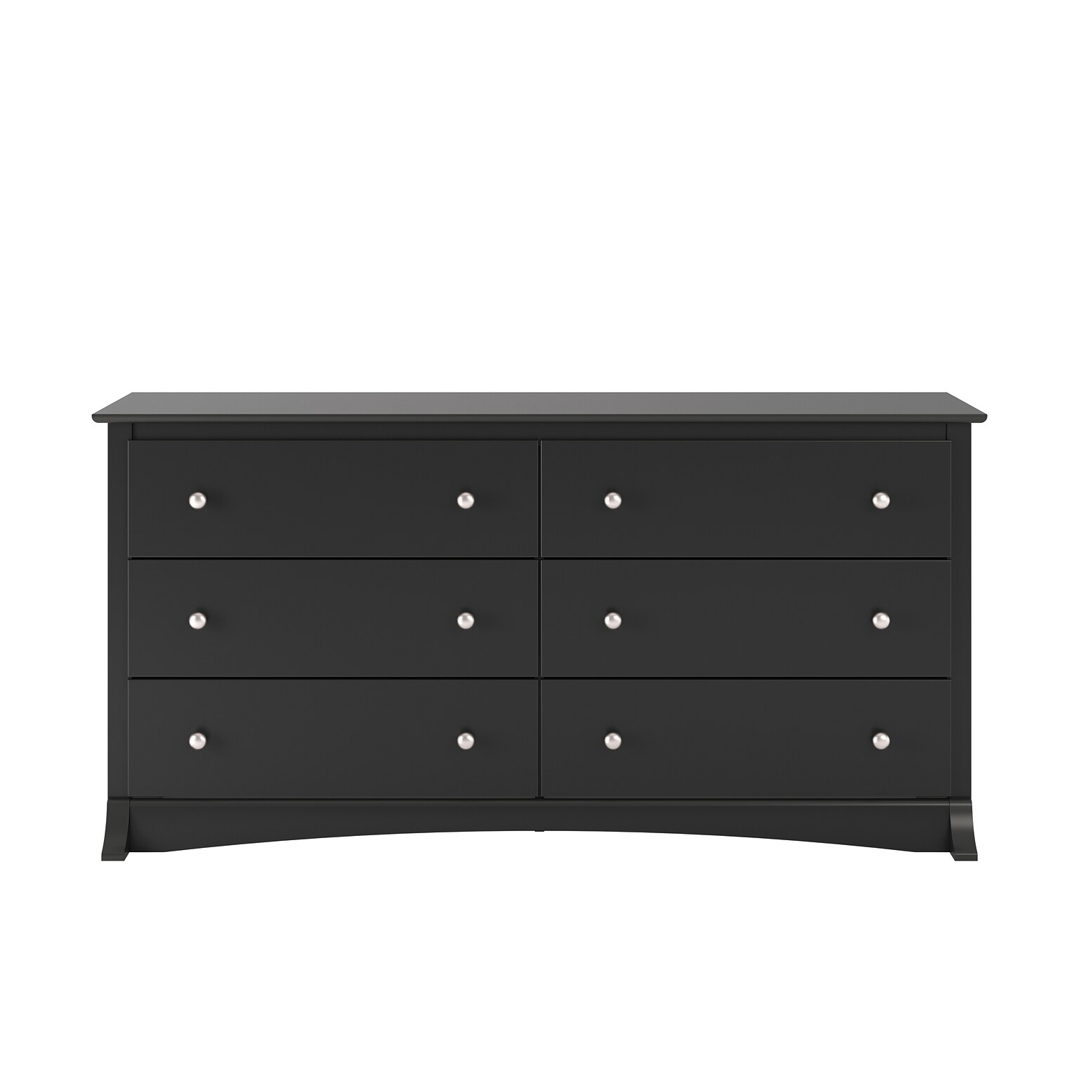 Prepac 29 Sonoma 6 Drawer Dresser, Black (BDC-6330-K)