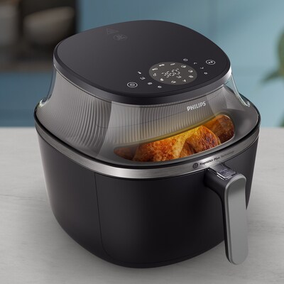 Philips 3000 7.6 Qt. Air fryer with Window, Black (NA34100)