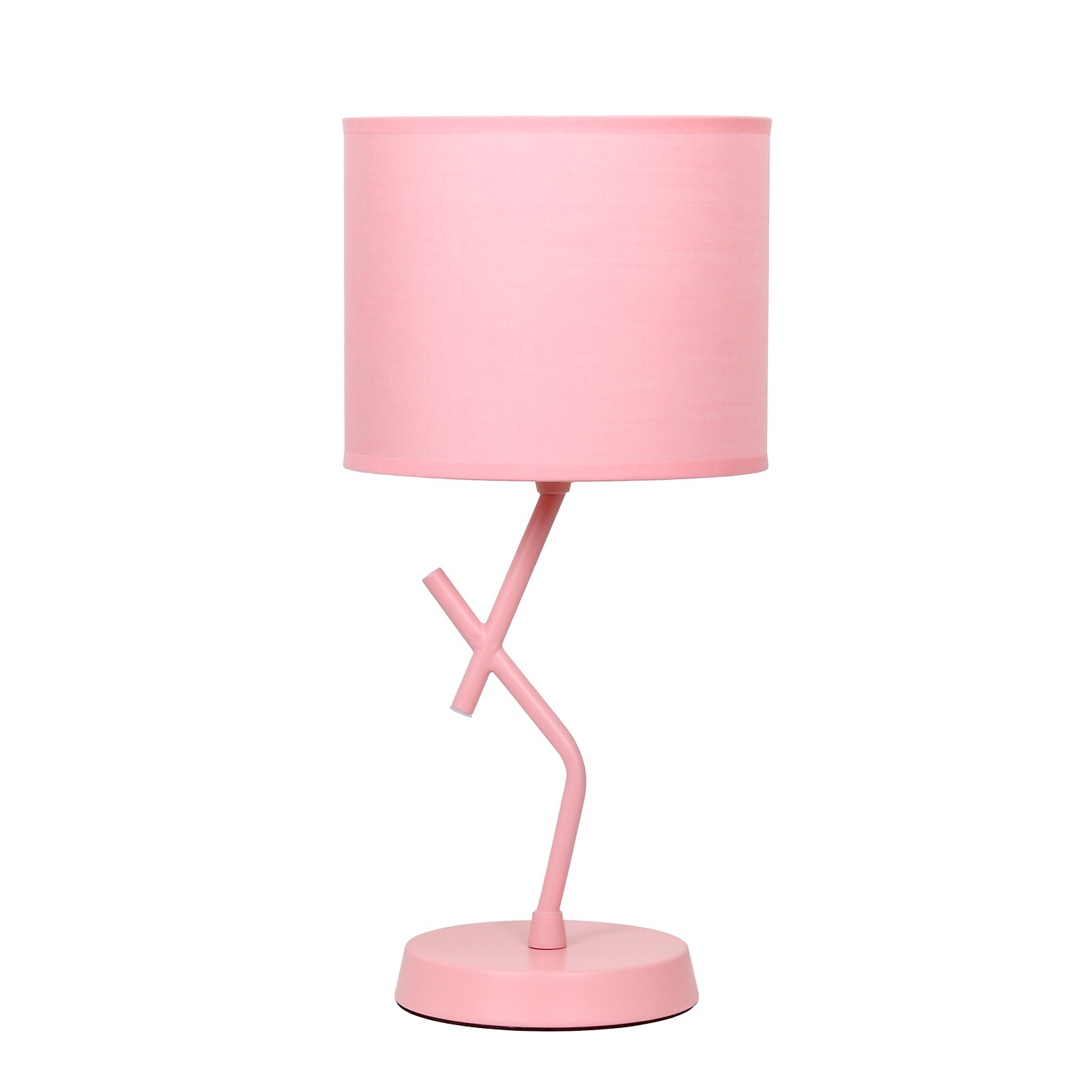 Simple Designs Abstract 17.13 LED Table Lamp, Pink (LT1172-PNK)