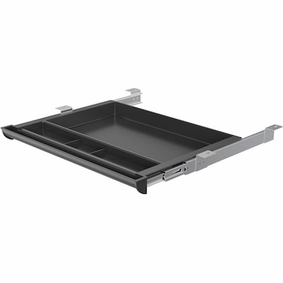 Lorell 4-Compartment Storage Drawer, Black (LLR82092)