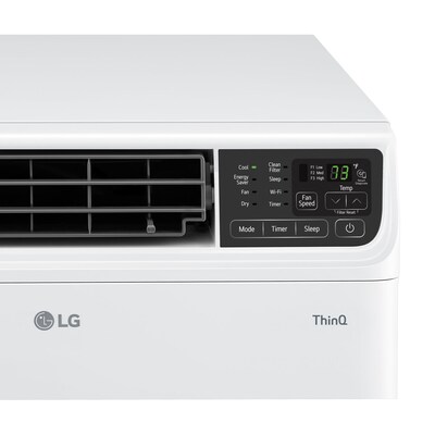 LG 115-Volt 12,000 BTU Window Air Conditioner with Remote, Wi-Fi Enabled, White (LW1224IVSM)