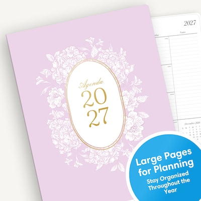 2027 Blue Sky 8.5" x 11" Monthly Planner, Bericy Lilac (159913)