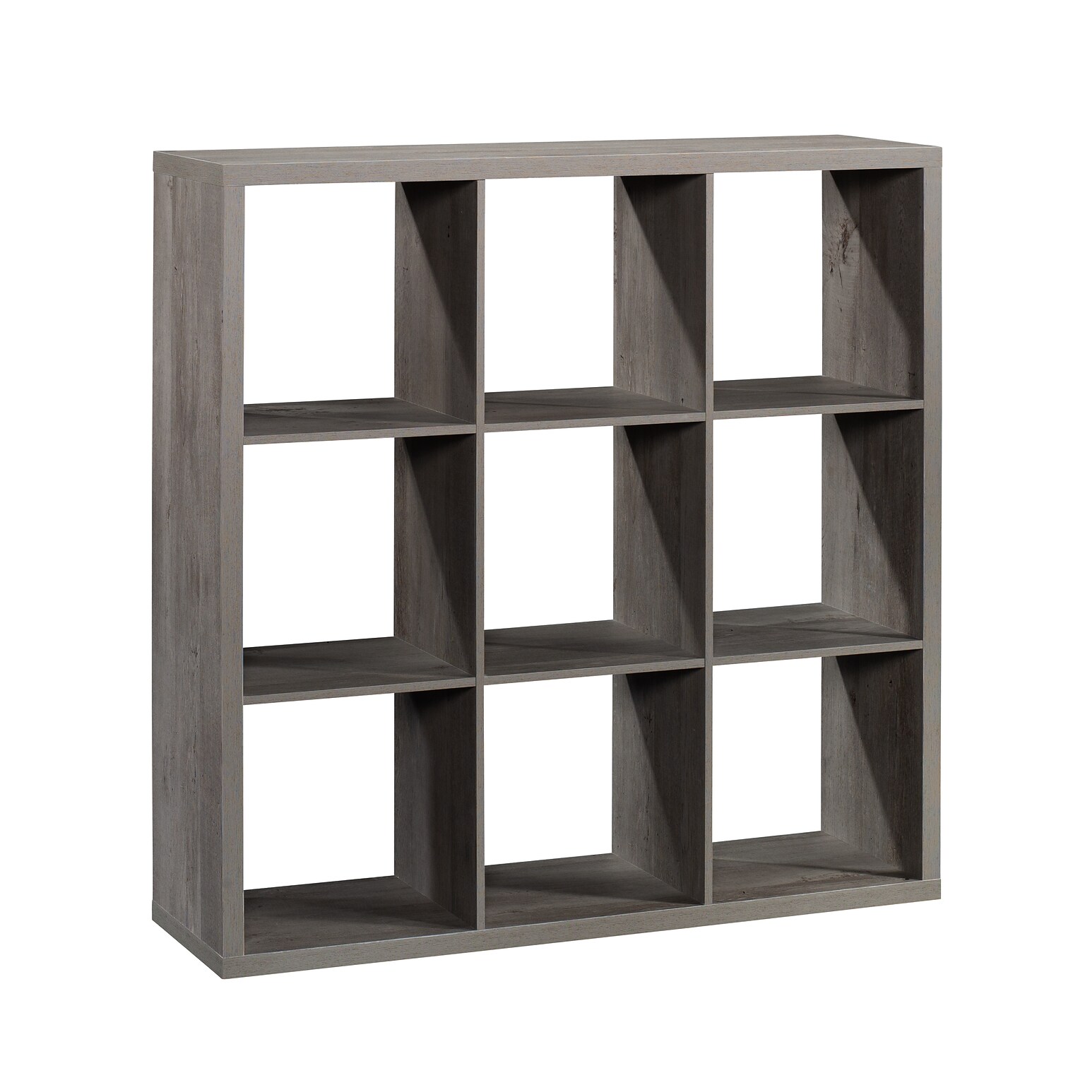 Sauder Select 44H 9-Shelf Cube Organizer, Mystic Oak (431287)