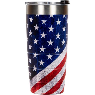 22 oz Tumbler American Flag