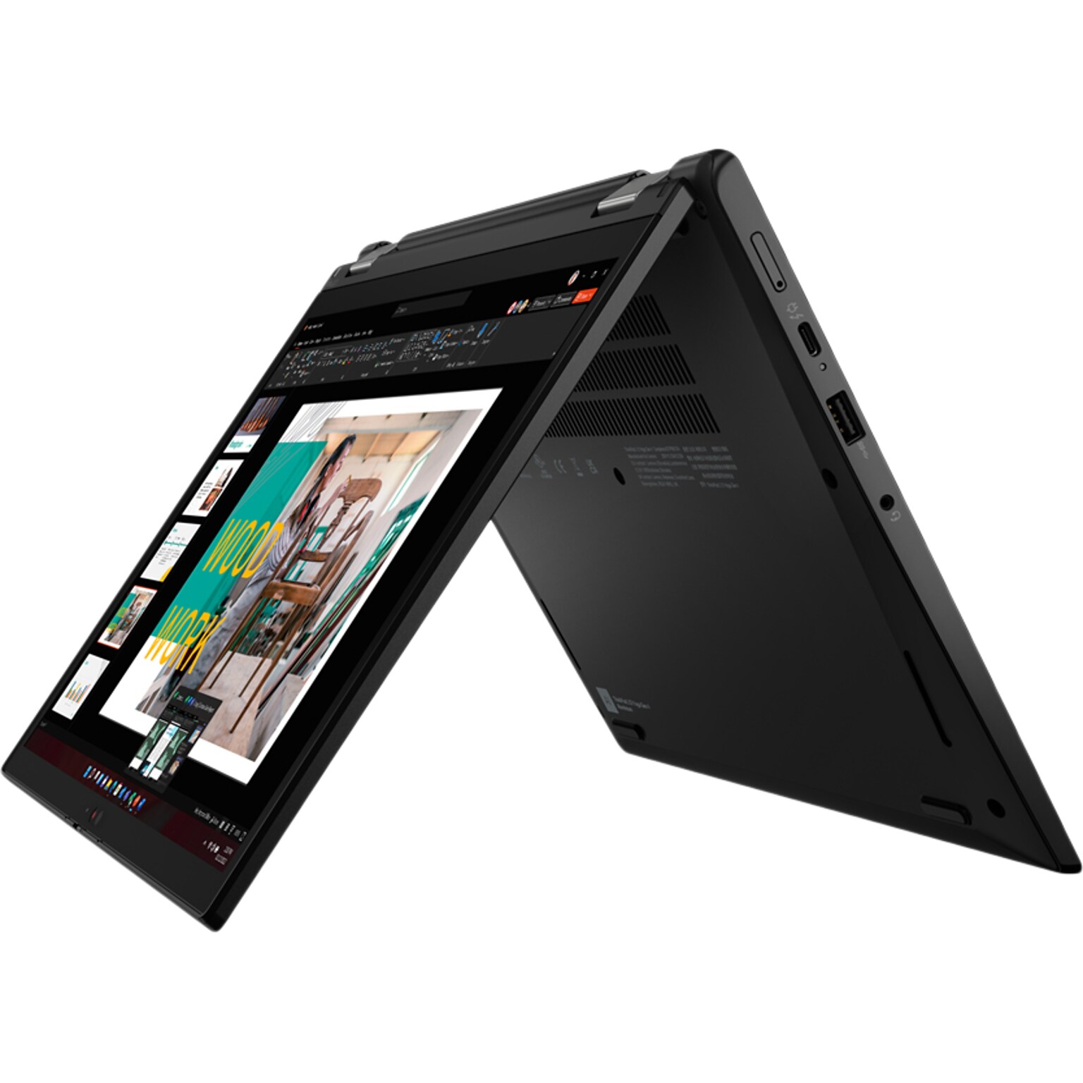 Lenovo ThinkPad L13 Yoga Gen 4 13.3 Laptop, Intel Core i5-1335U, 16GB Memory, 512GB SSD, Windows 11 Pro (21FJ002CUS)