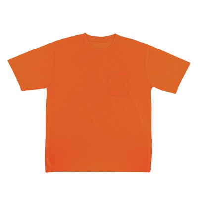 Ergodyne GloWear 8092 High Visibility Short Sleeve T-Shirt, Orange, 4XL (21808)