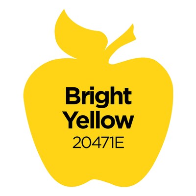 Apple Barrel Acrylic Paint Matte, 8oz., Bright Yellow, 6/Pack (APP20471E-6)