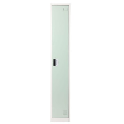 AdirOffice 72H Single Tier Misty Green Storage Locker (ADI629-201-MGRN-DL)