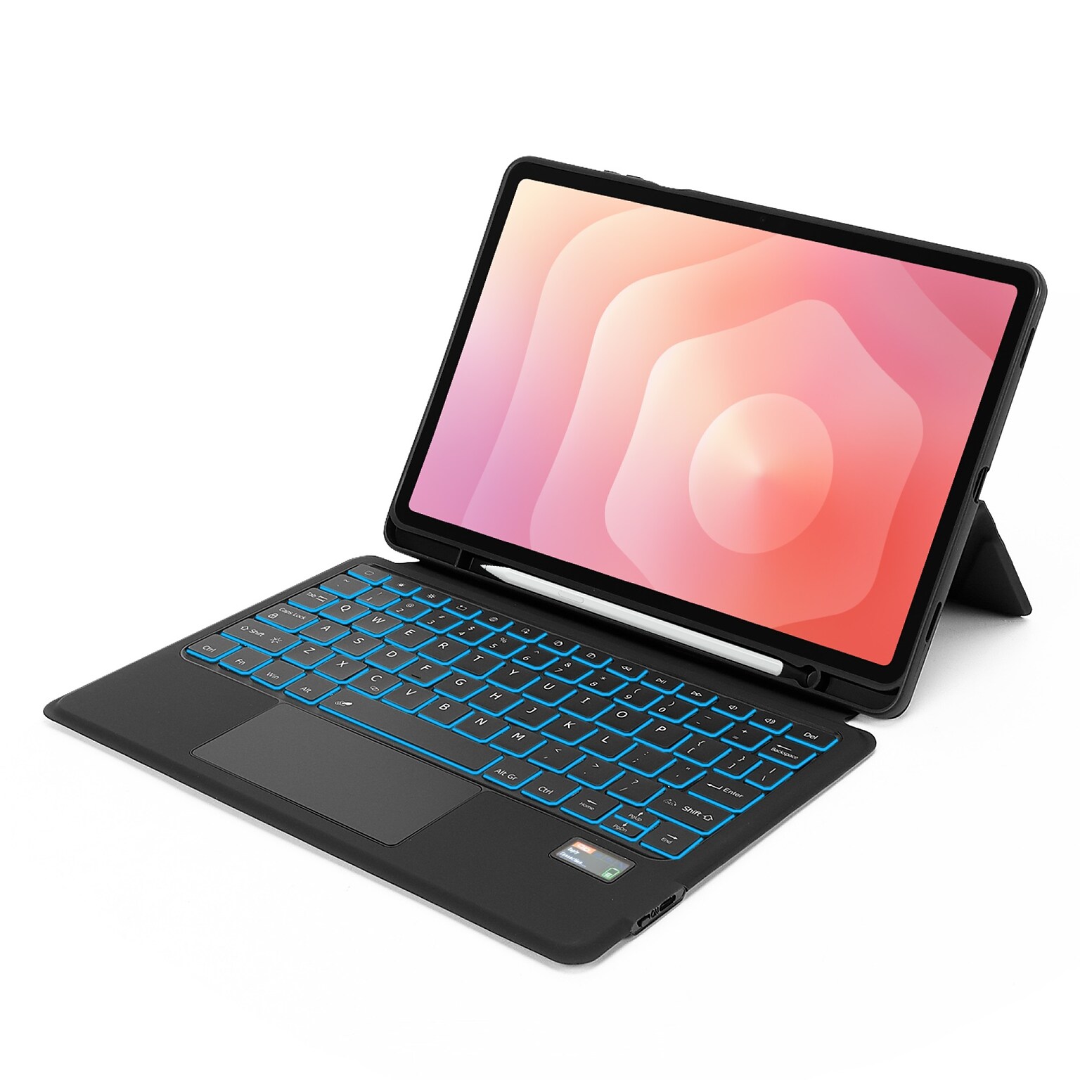 SaharaCase ProTouch Keyboard Case with Built-in Track Pad for Galaxy Tab S11 Ultra, Scorpion Black (TB00505)