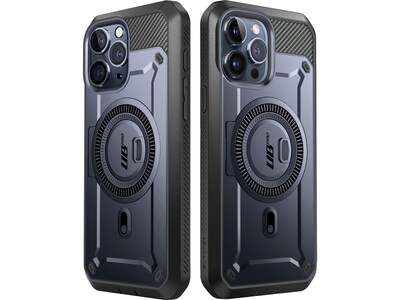 SUPCASE Unicorn Beetle PRO MAG Rugged Case for iPhone 15 Pro, Shock-Absorbing, Dark Blue