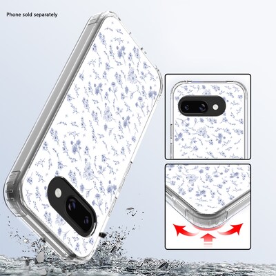 SaharaCase Inspire Series Phone Case for Google Pixel 9a, Shock Absorbing, Desert Flower (CP00792)