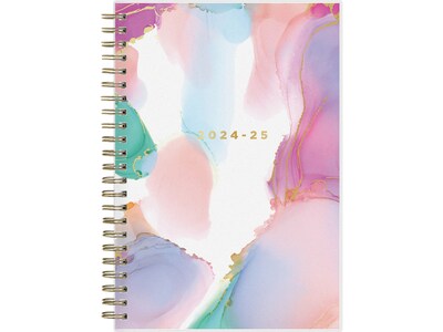 2024-2025 Blue Sky Multicolor Smoke 5 x 8 Academic Weekly & Monthly Planner (133682-A25) | Quill