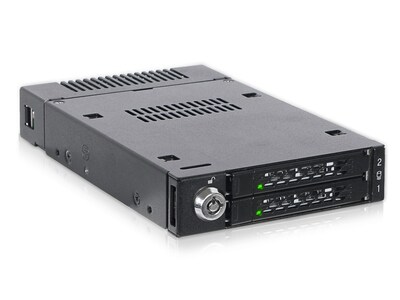 Icy Dock ToughArmor 3.5 SAS Solid Drive Mobile Rack (MB834M2K-B)