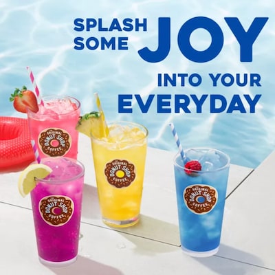 The Original Donut Shop Iced Refreshers Mango Dragonfruit Lemonade, Keurig® K-Cup® Pods, 20 Pods/Box (5000382824)