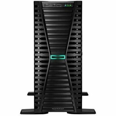 HPE ProLiant ML110 Gen11 4.5U Tower Server, Intel Xeon Gold 5416S 4th Gen, 64GB, 2 GHz (P83317-005)