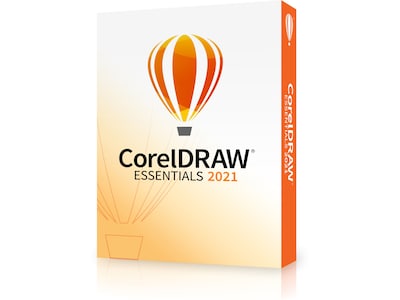 CorelDRAW Essentials 2021 Graphic Design for Windows, 1 User [Download]