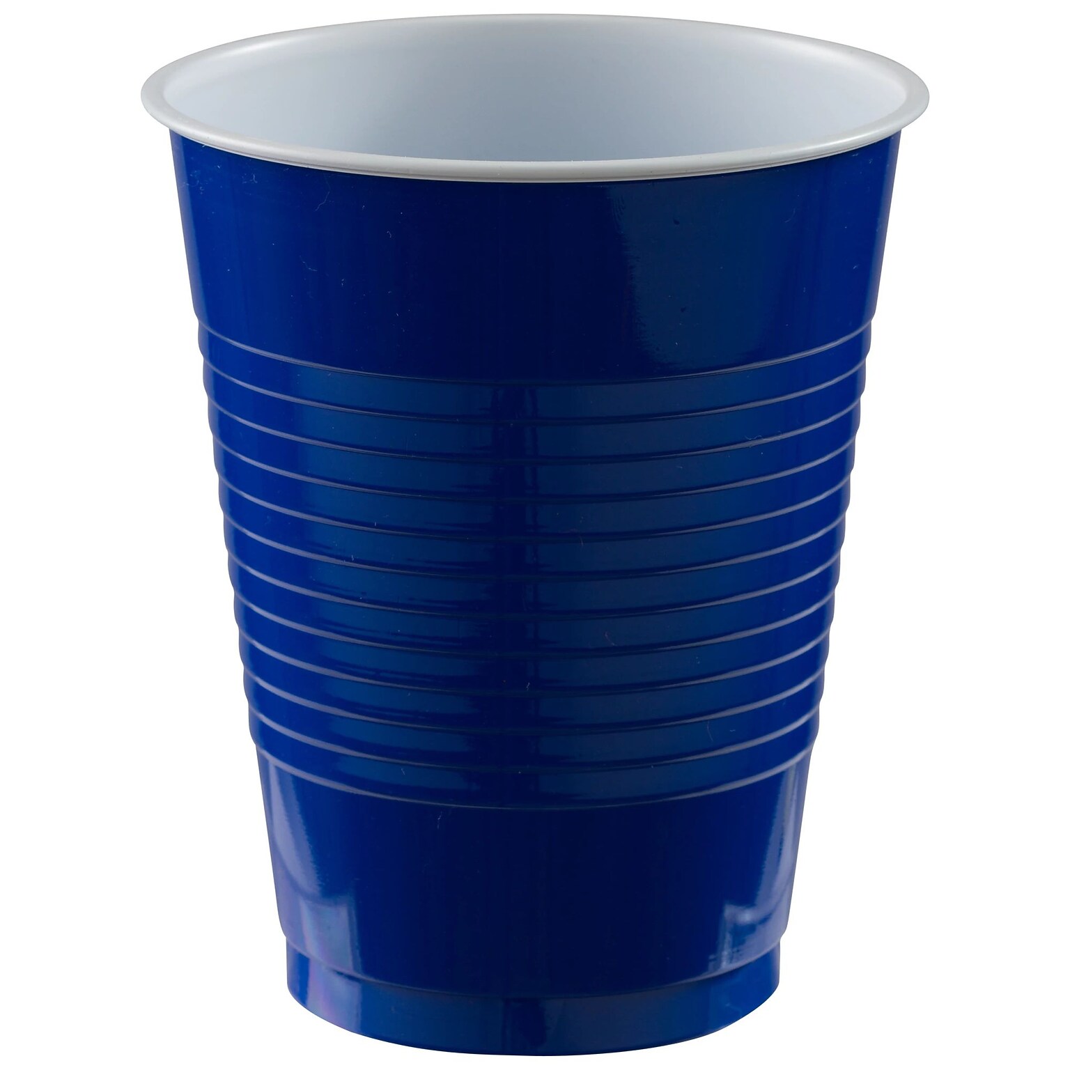 Party City Plastic Cup, 18 oz., Royal Blue, 50 Cups/Pack (AM431754-105-ST)