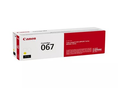 Canon 067 Yellow Standard Yield Toner Cartridge (5099C001)
