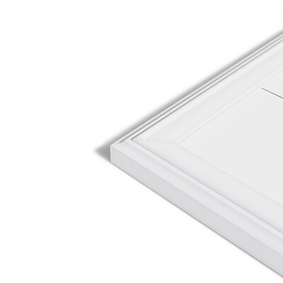 U Brands Magnetic Dry-Erase Whiteboard, Fiberboard Frame, 30" x 40" (2918U00-01)