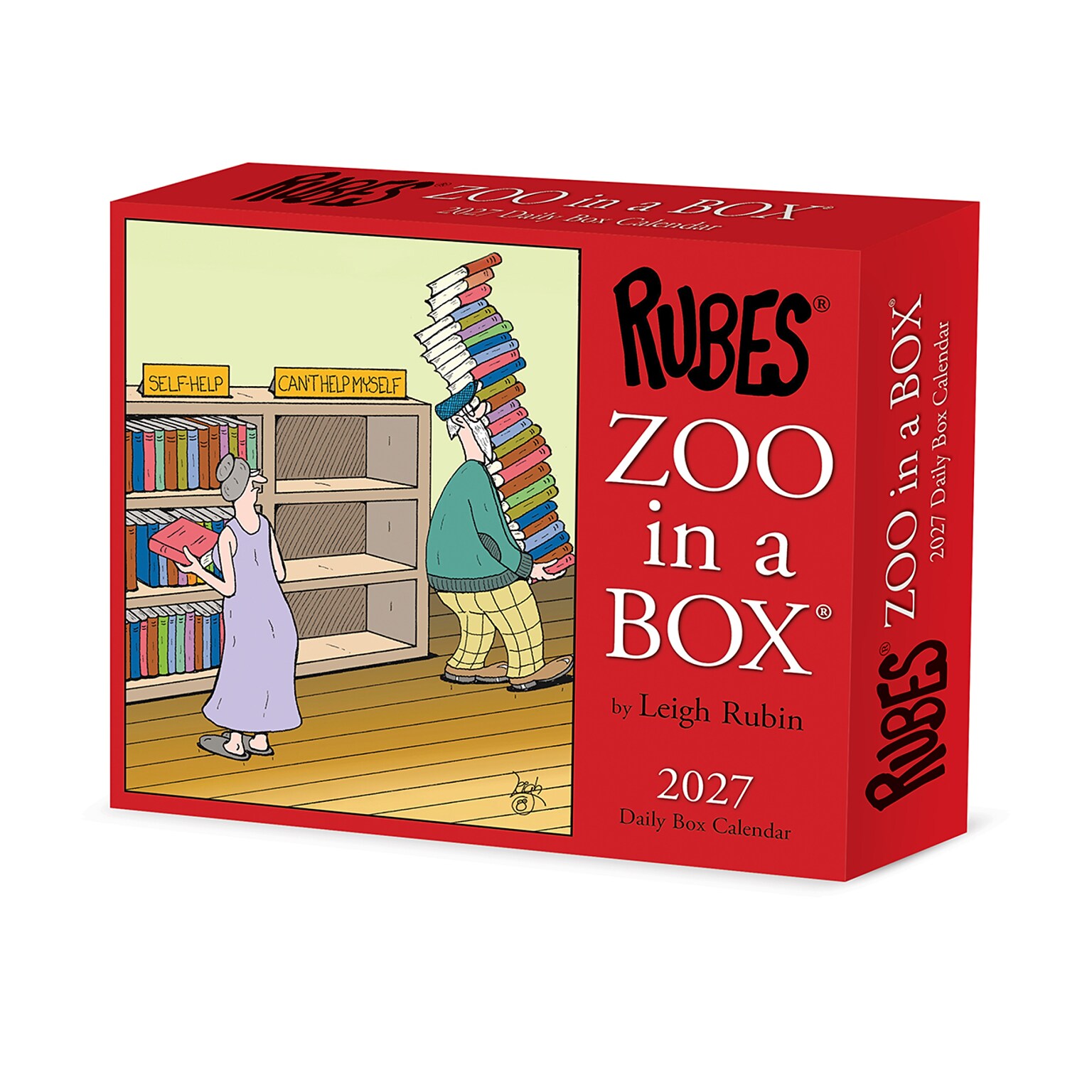 2027 Willow Creek Zoo In A Box 5.4 x 6.2 Day-to-Day Calendar (63859)