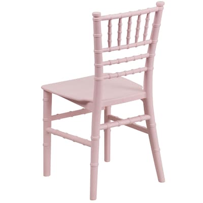 Flash Furniture Resin Kids Chiavari Chair, Pink (LEL7KPK)