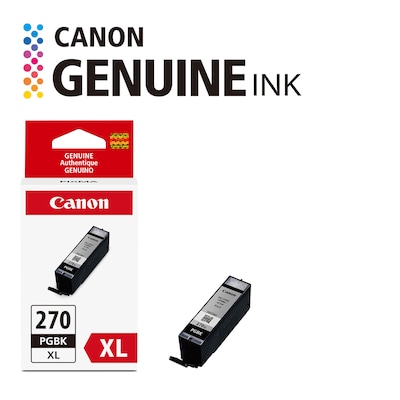 Canon 270 PGBK XL Black High Yield Ink Cartridge (0319C001)