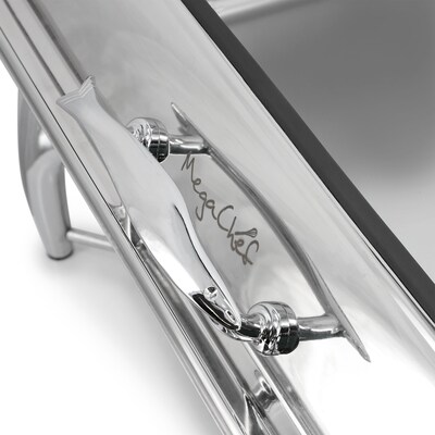 MegaChef 9.5 Qt Stainless Steel Chafing Dish, 935122015M