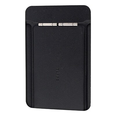TUFF8 Magnetic Foldable Origami Cell Phone Wallet Stand, Black (AO-FWSBK)